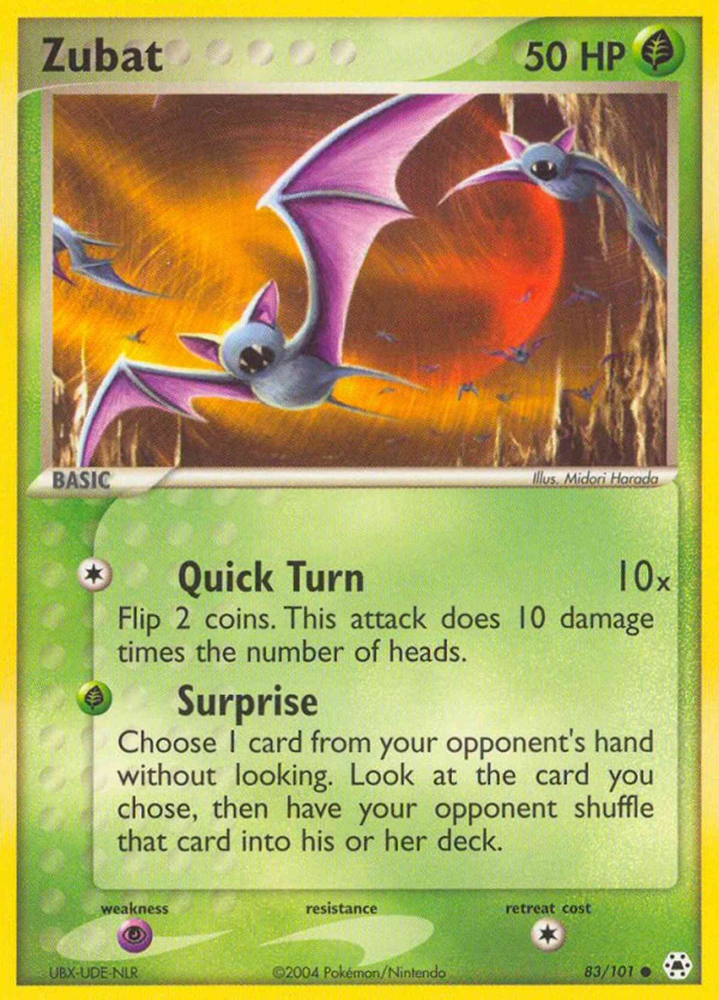 Zubat - 83/101 - Common [ex5-83] [Non-Holo]