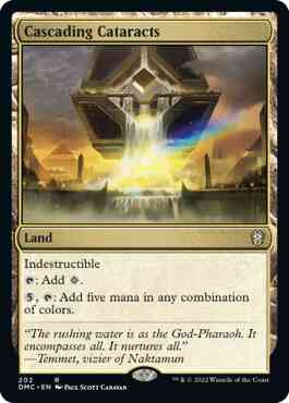 Cascading Cataracts [202] [Dominaria United: Commander] [Non-Foil]