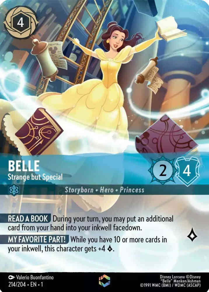 Belle - Strange but Special (Enchanted) - 214/204 [The First Chapter] [Holofoil]