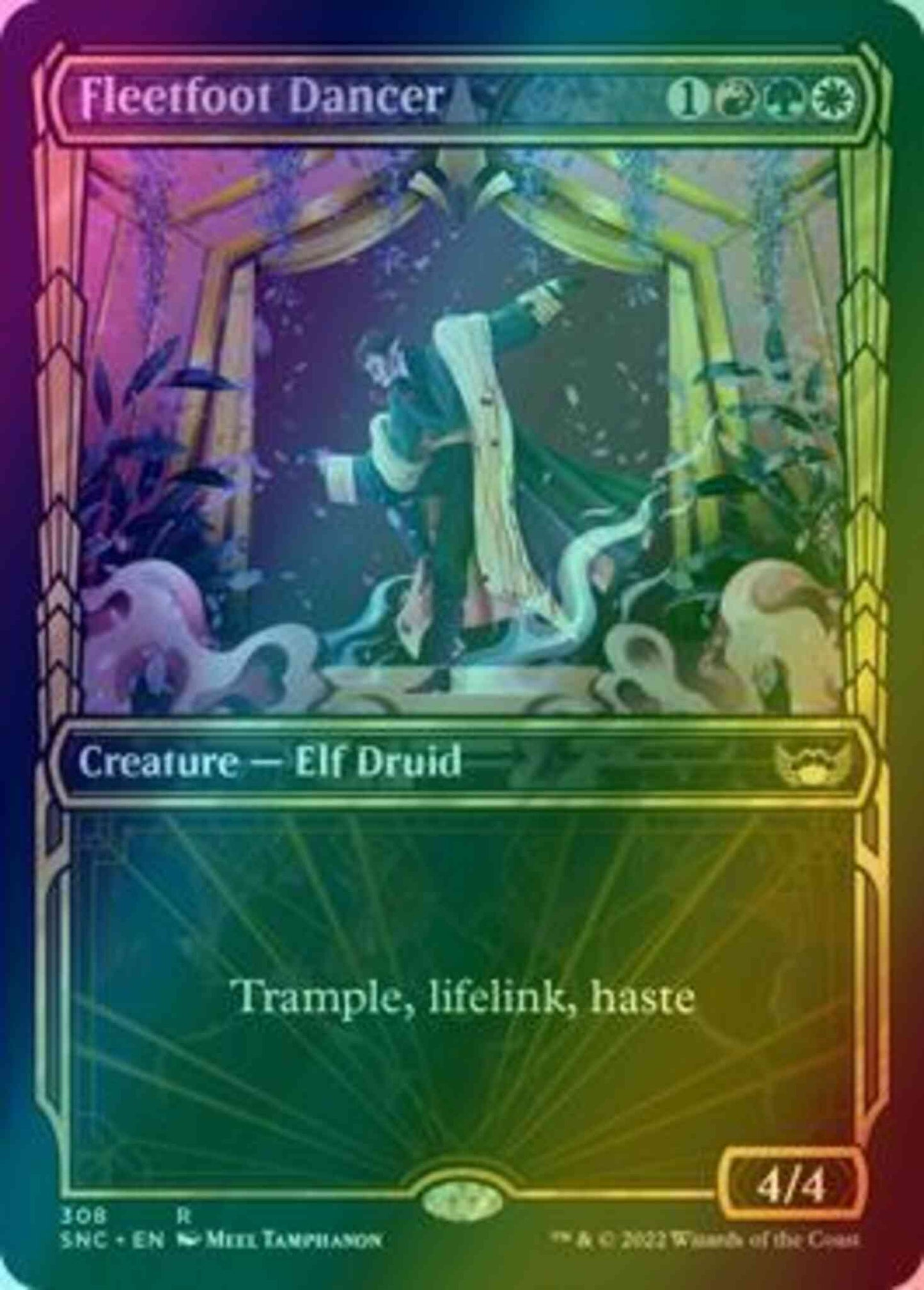 Fleetfoot Dancer [308] [Golden Age Showcase] [Streets of New Capenna] [Foil]