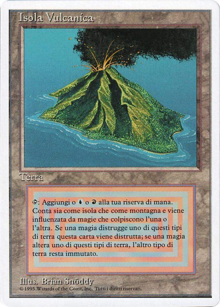 Volcanic Island - Italian [291] [Revised Edition] [Non-Foil]