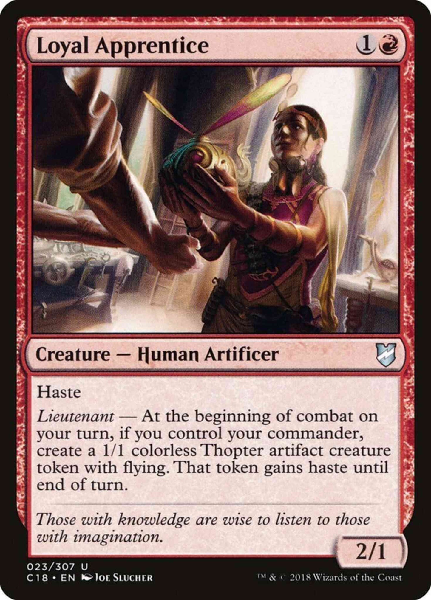 Loyal Apprentice [23] [Commander 2018] [Non-Foil]