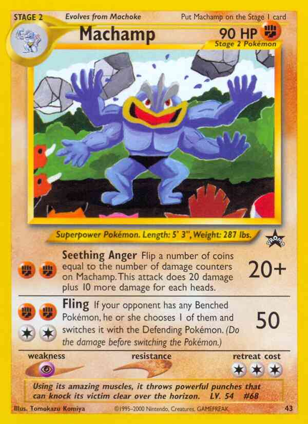 Machamp - 43/53 - Promo [basep-43] [Non-Holo]