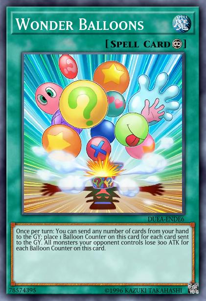 Wonder Balloons - DUEA-ENDE6 - Super Rare - Limited