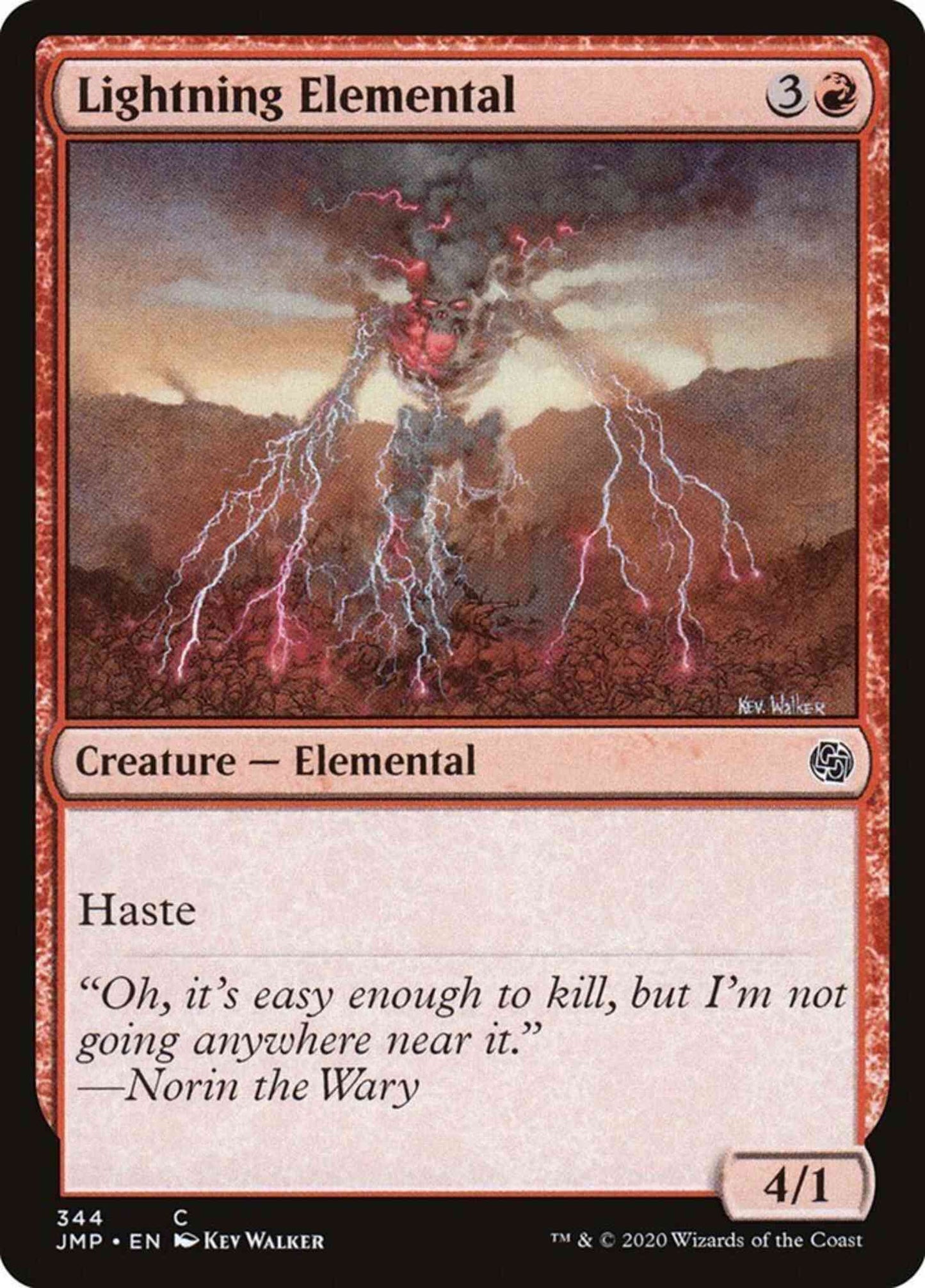 Lightning Elemental [344] [Jumpstart] [Non-Foil]