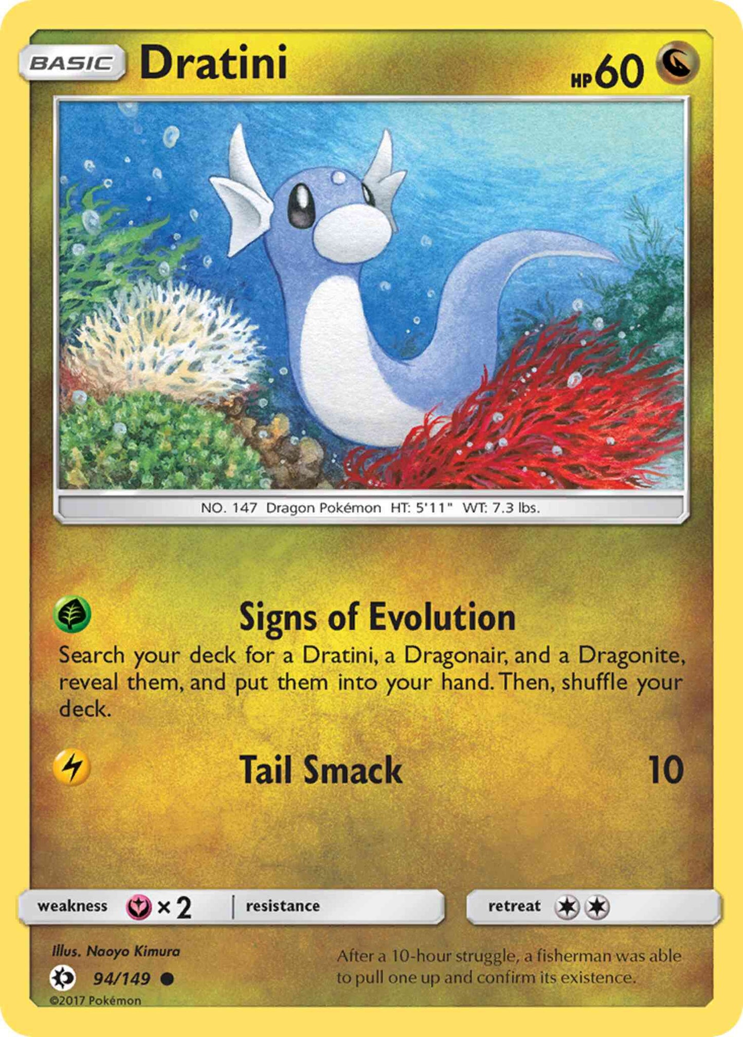 Dratini - 94/149 - Common [sm1-94] [Non-Holo]