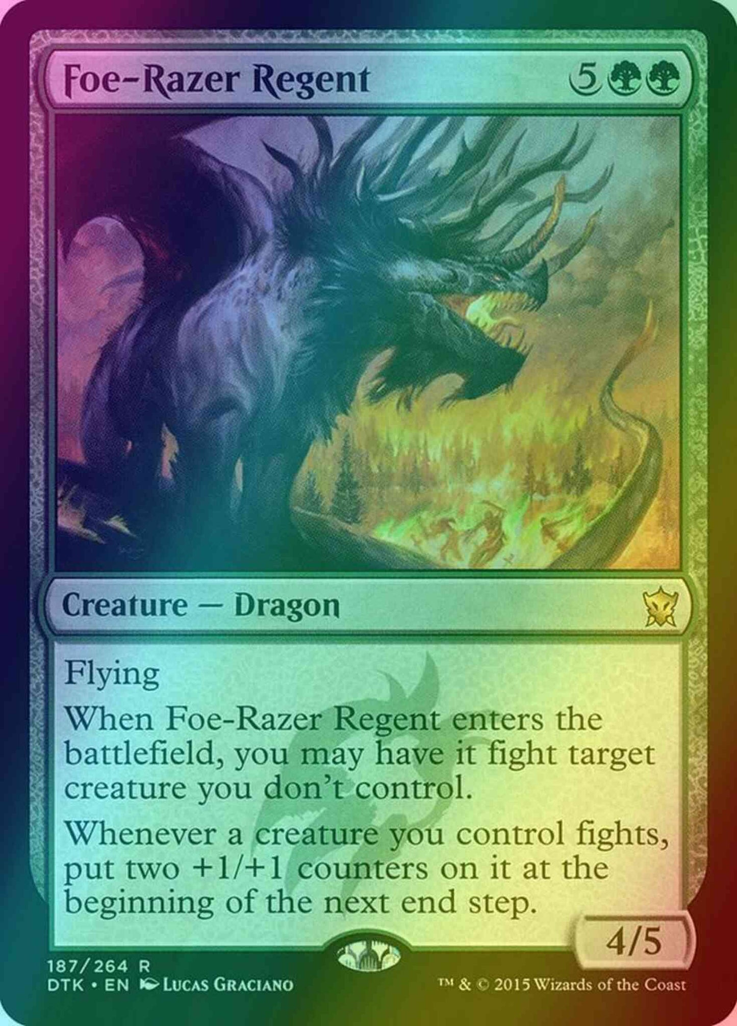 Foe-Razer Regent [187] [Dragons Of Tarkir] [Foil]