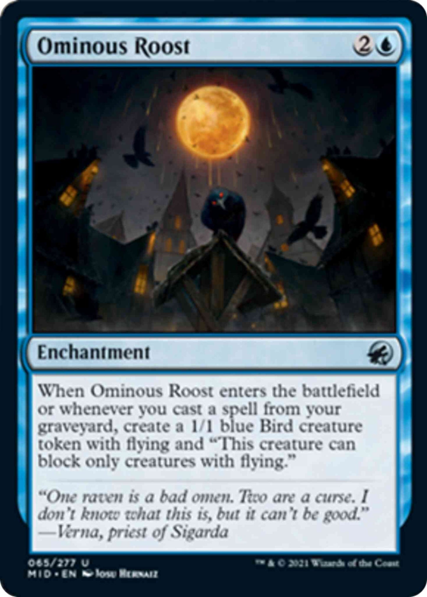 Ominous Roost [65] [Innistrad: Midnight Hunt] [Non-Foil]