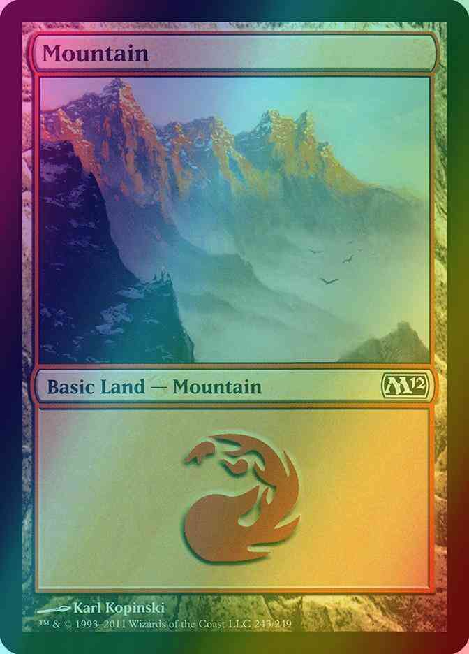 Mountain [243] [Magic 2012] [Foil]