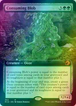 Consuming Blob [362] [Extended Art] [Innistrad: Midnight Hunt] [Foil]