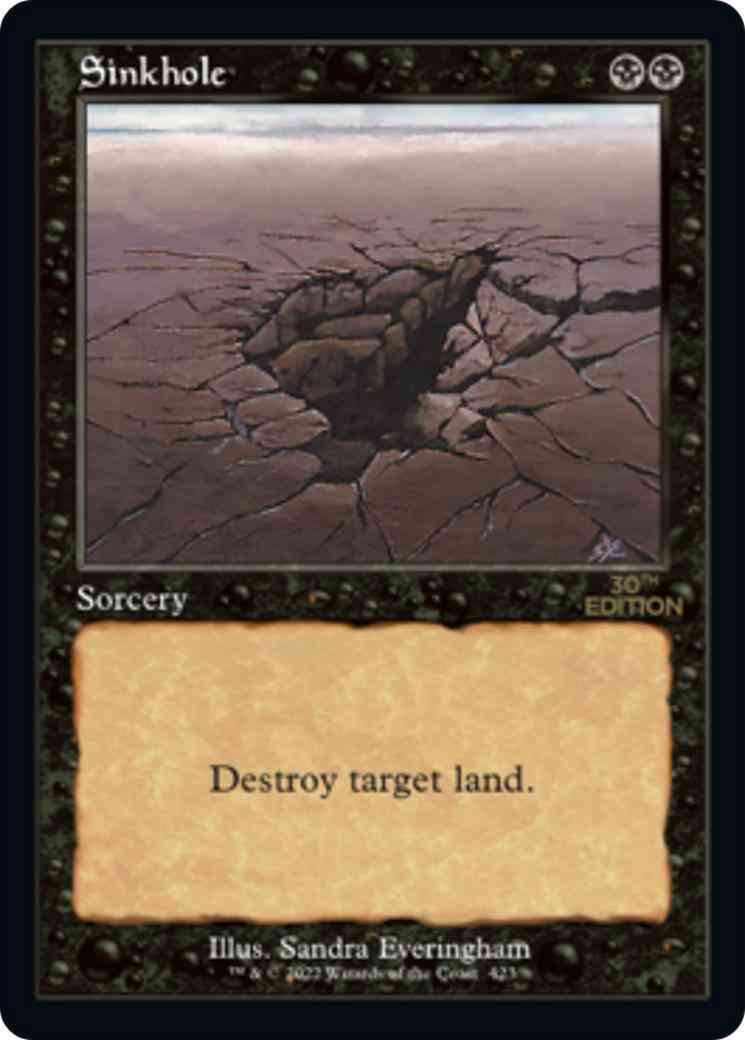 Sinkhole [423] [Retro Frame] [30th Anniversary Edition] [Non-Foil]