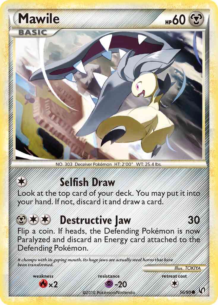 Mawile - 56/90 - Common [hgss3-56] [Reverse Holo]