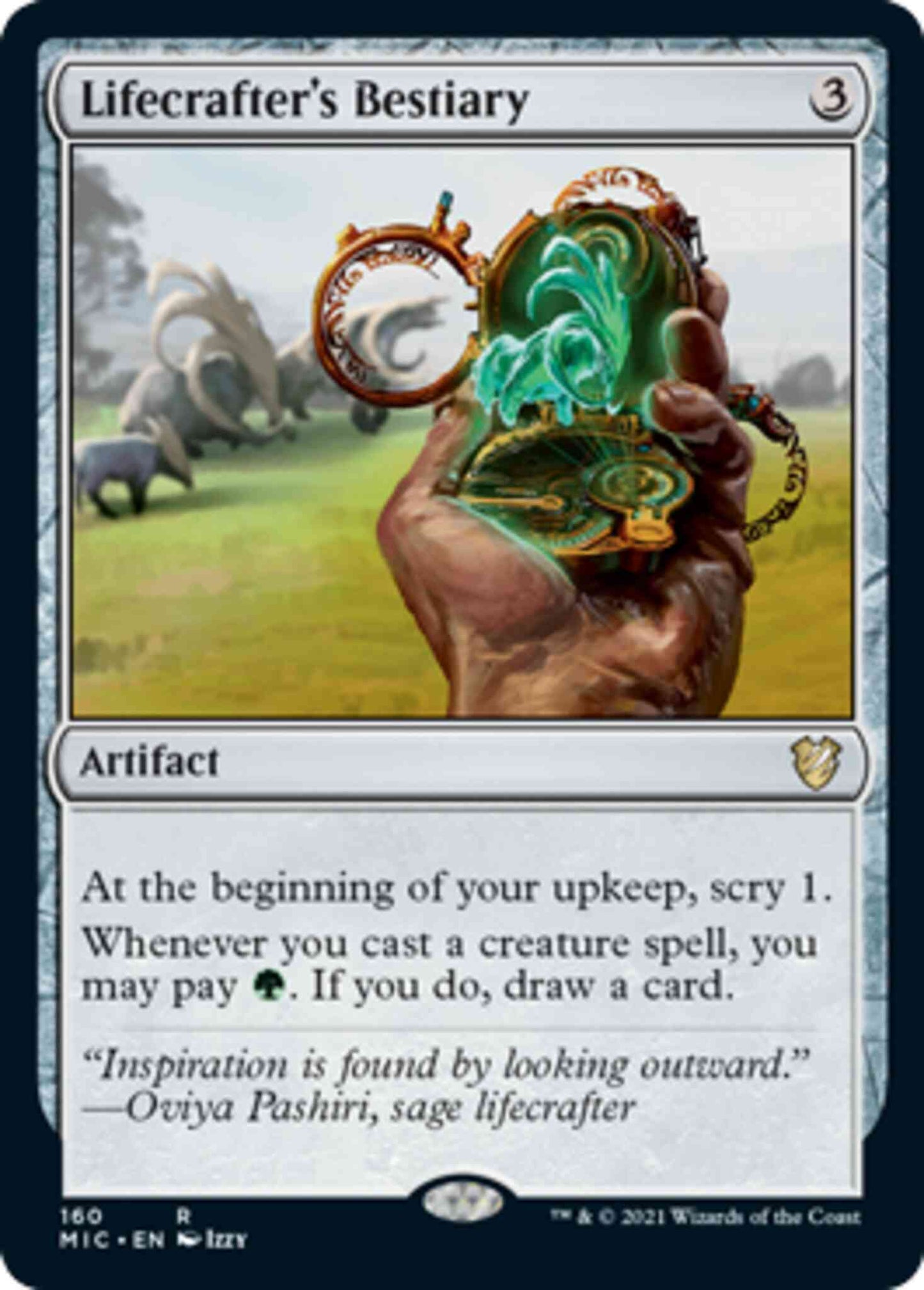 Lifecrafter's Bestiary [160] [Innistrad: Midnight Hunt: Commander] [Non-Foil]