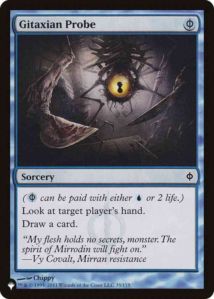 Gitaxian Probe [NPH-35] [The List] [Non-Foil]