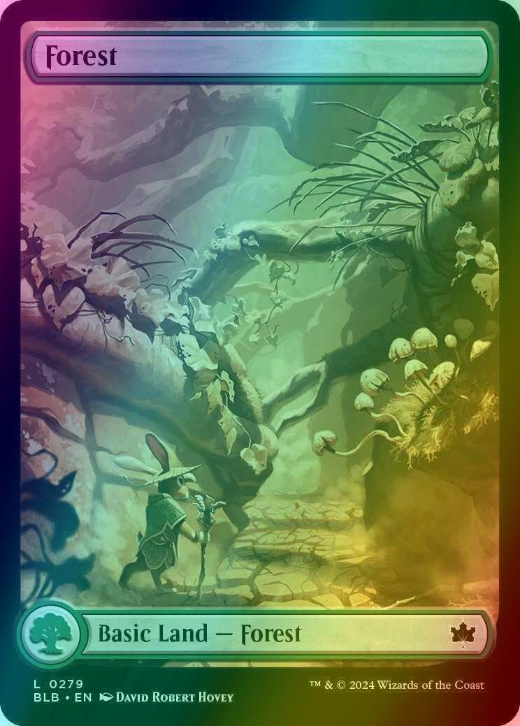 Forest [279] [Full Art] [Summer] [Bloomburrow] [Foil]