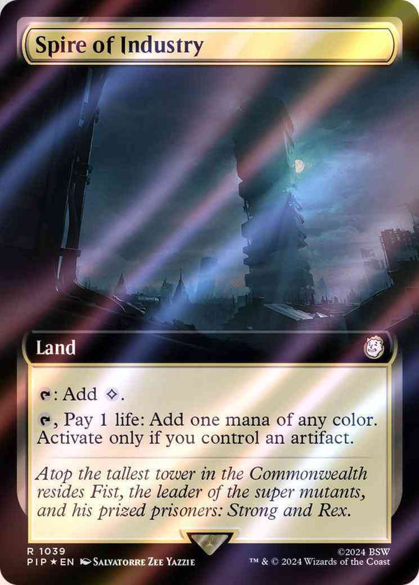 Spire of Industry [1039] [Extended Art] [Fallout] [Surge Foil]
