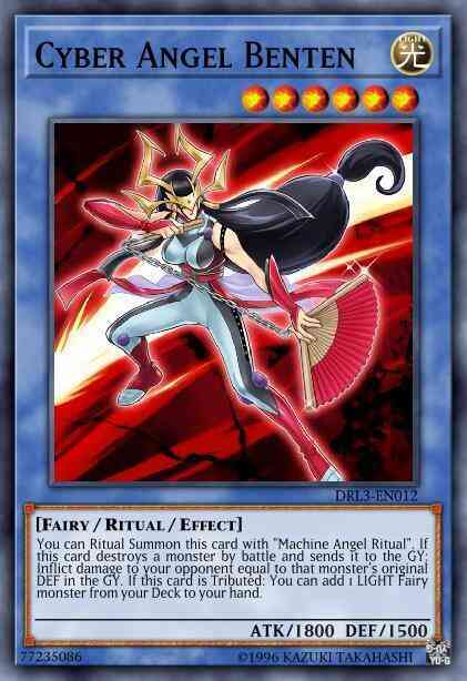 Cyber Angel Benten - DRL3-EN012 - Secret Rare - 1st Edition
