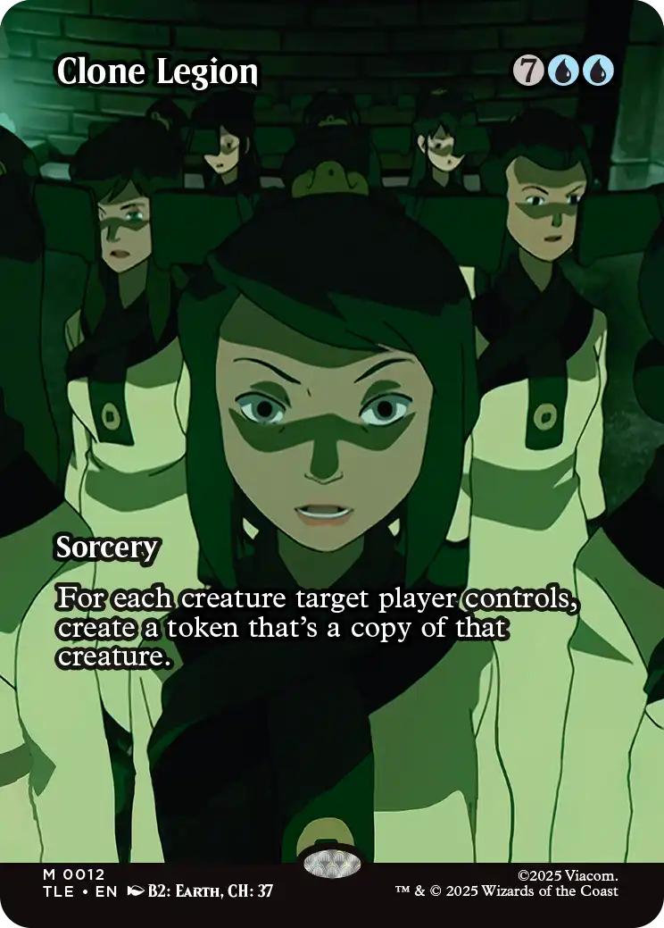 Clone Legion [12] [Borderless] [Source Material] [Avatar: The Last Airbender Eternal] [Non-Foil]