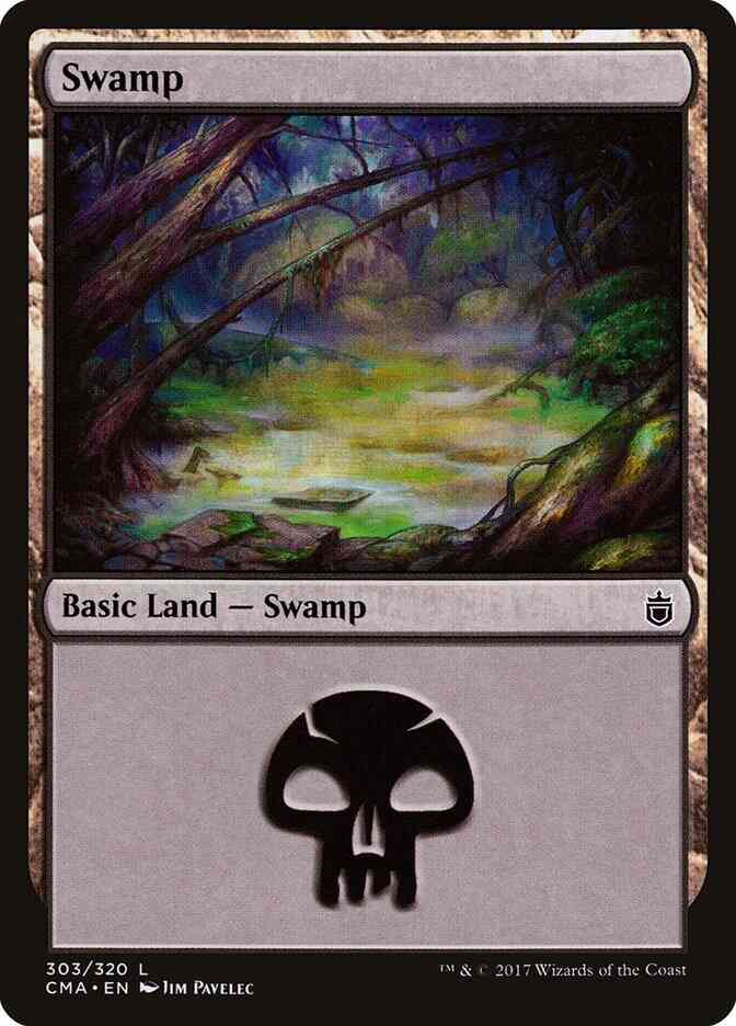 Swamp [303] [Commander Anthology] [Non-Foil]