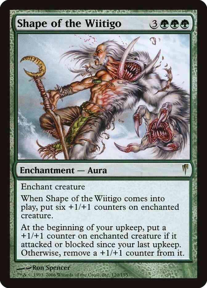 Shape of the Wiitigo [120] [Coldsnap] [Non-Foil]