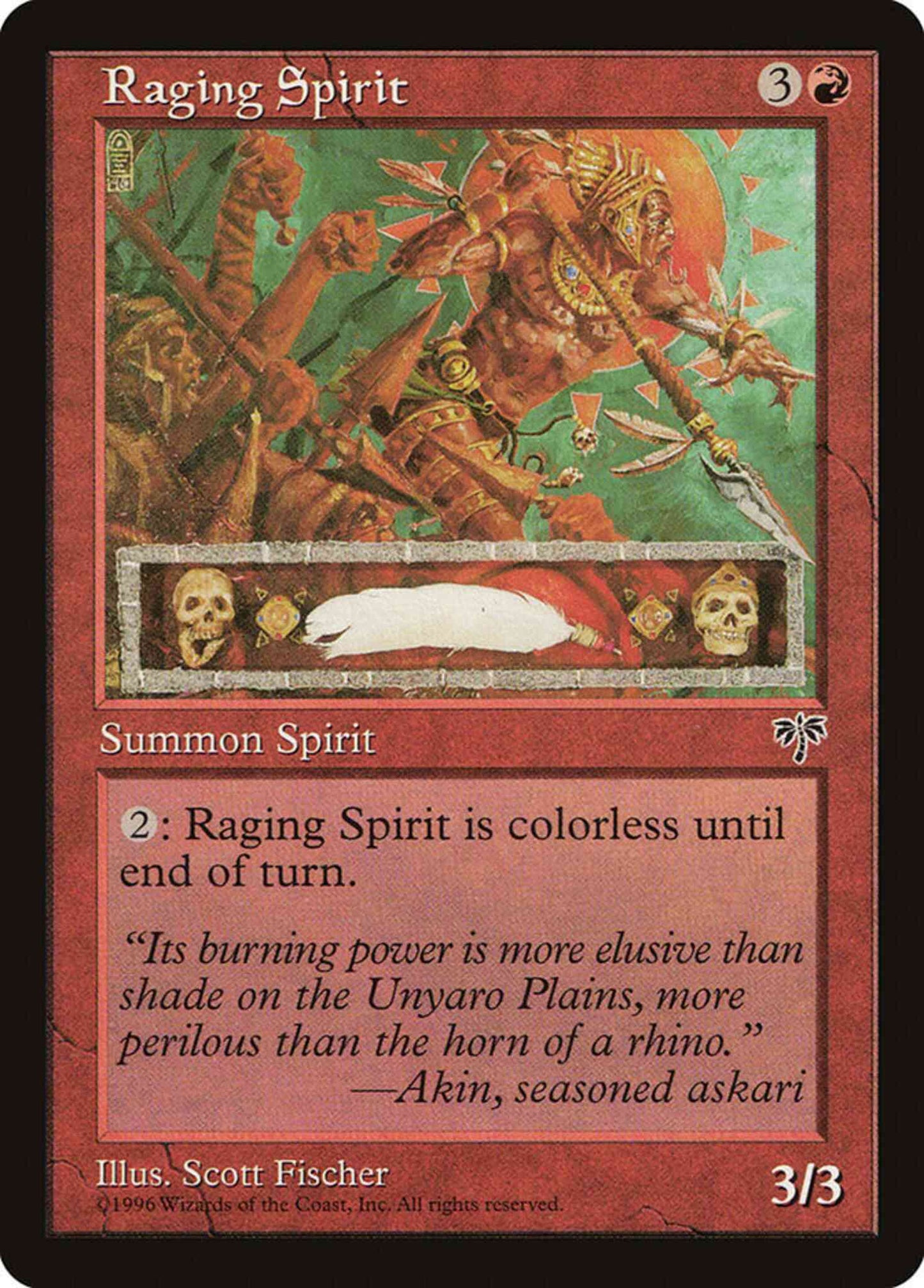 Raging Spirit [188] [Mirage] [Non-Foil]