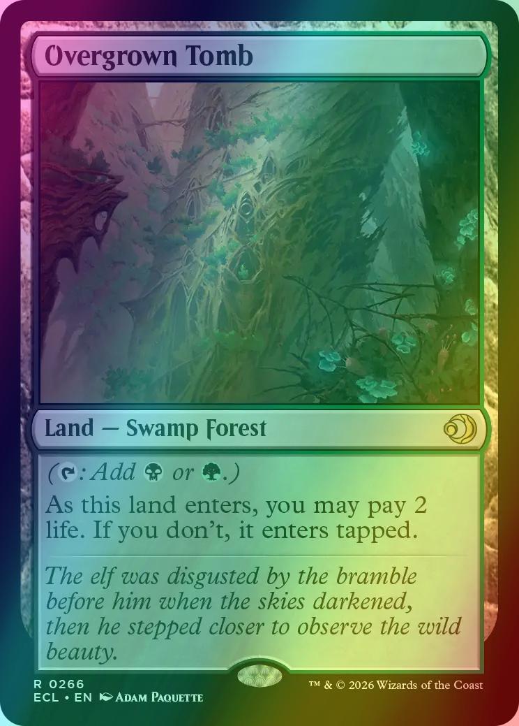 Overgrown Tomb [266] [Lorwyn Eclipsed] [Foil]