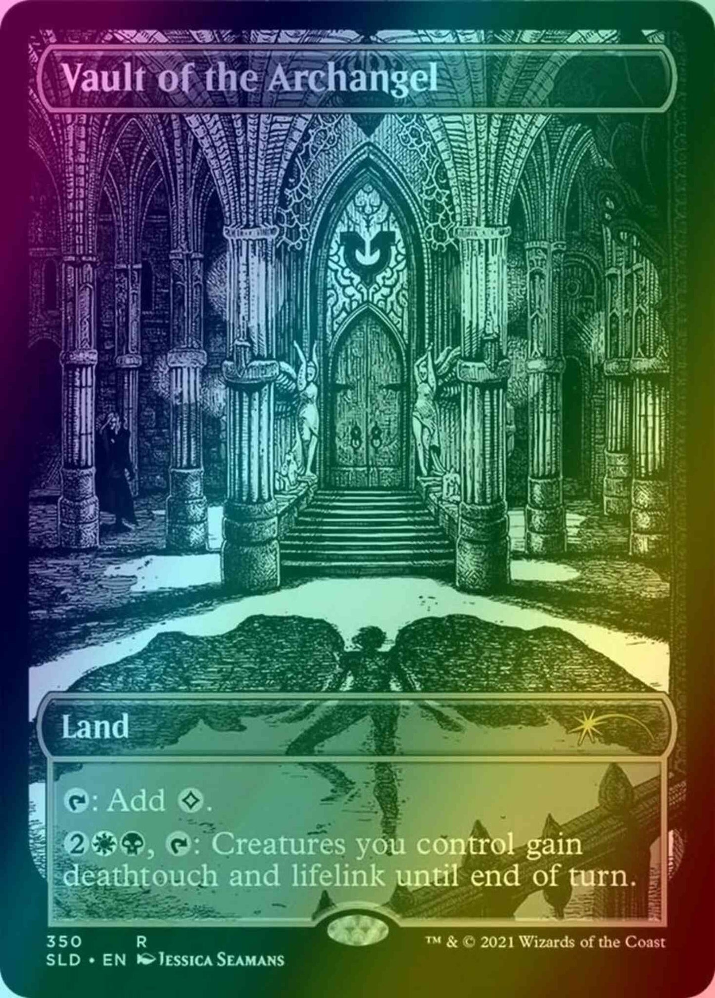 Vault of the Archangel [0350] [Eternal Night Showcase] [Showcase: Midnight Hunt] [Secret Lair Drop] [Foil]