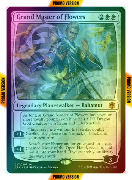 Grand Master of Flowers [17x] [Ampersand] [Adventures in the Forgotten Realms Promos] [Foil]