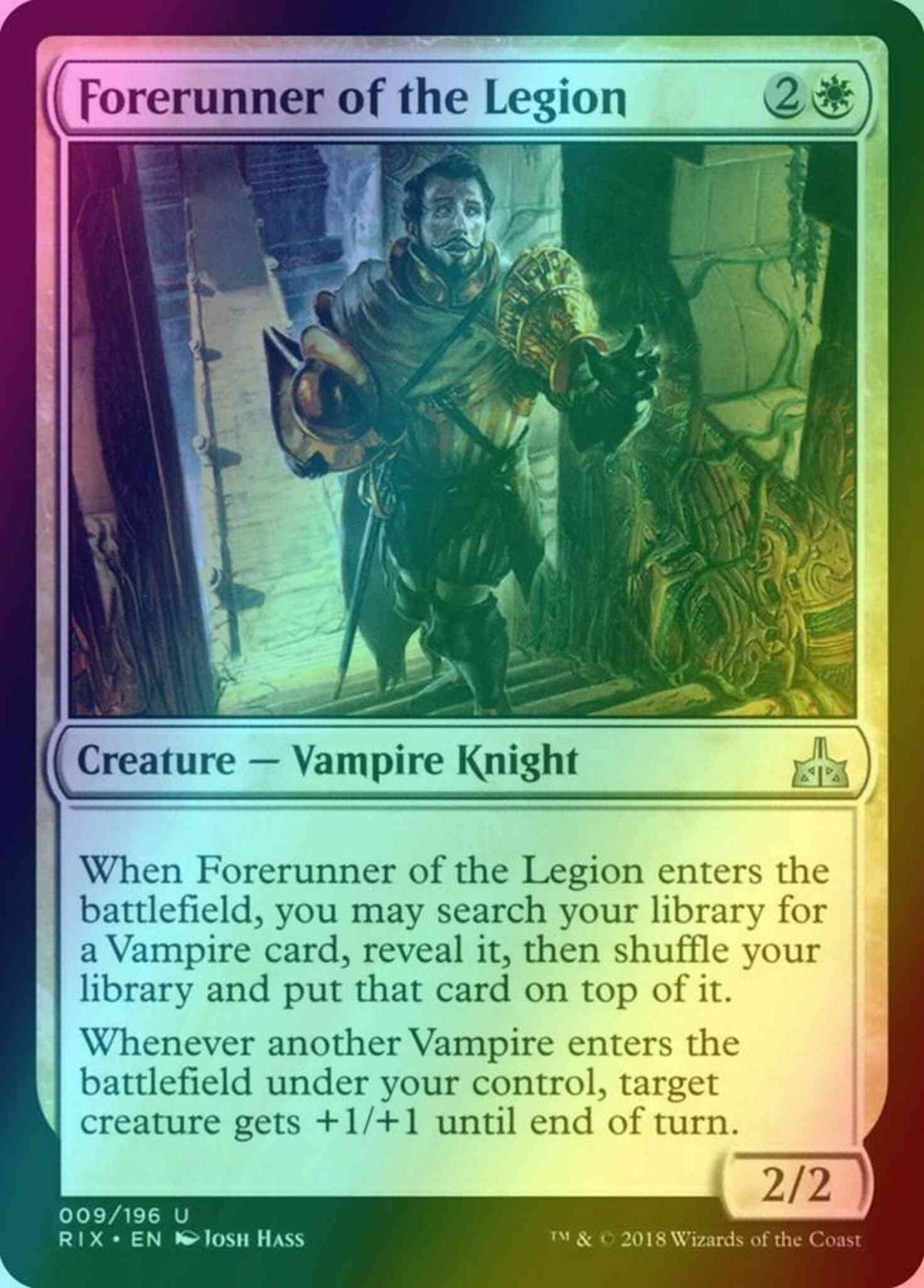 Forerunner of the Legion [9] [Rivals of Ixalan] [Foil]