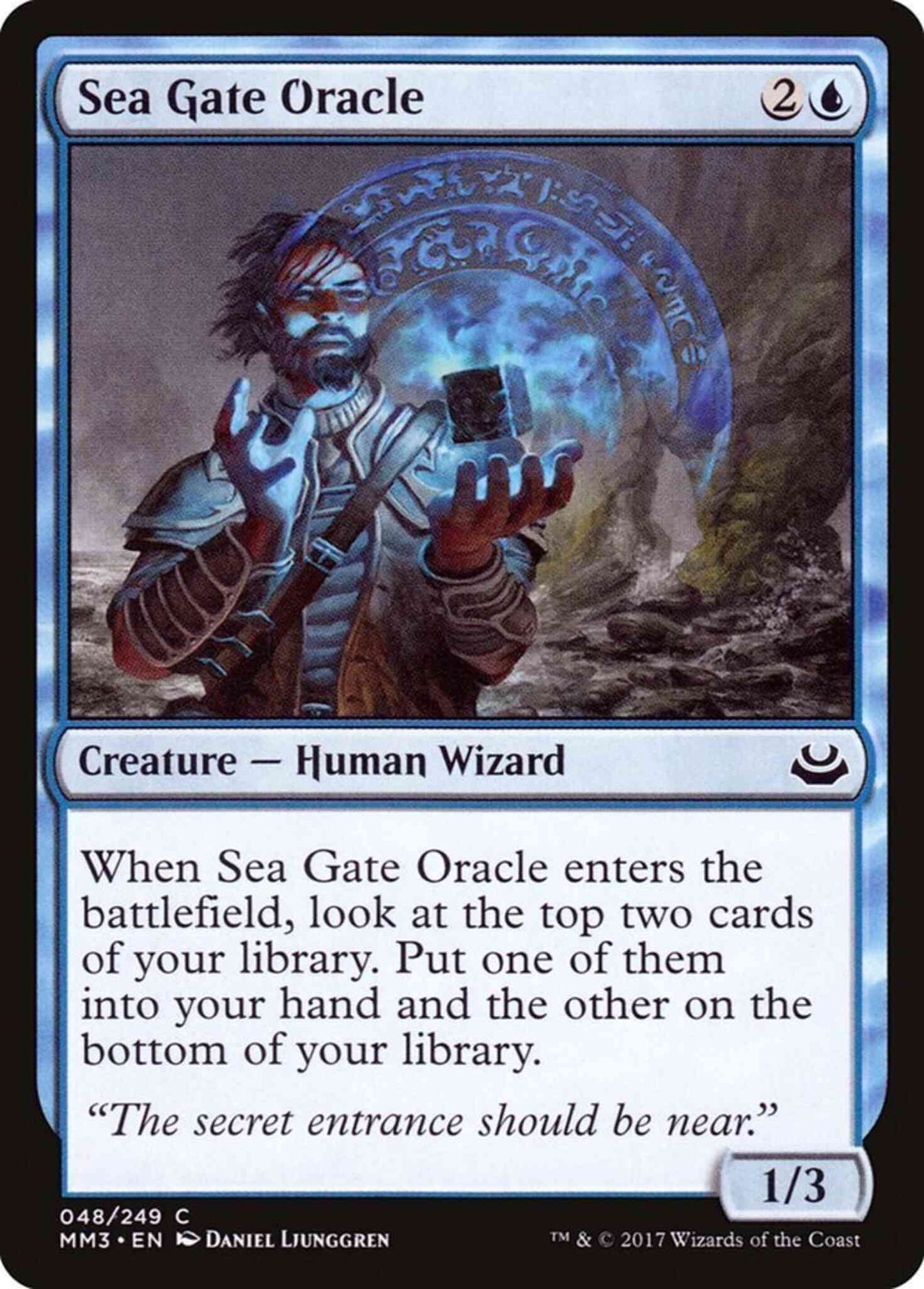 Sea Gate Oracle [48] [Modern Masters 2017] [Non-Foil]