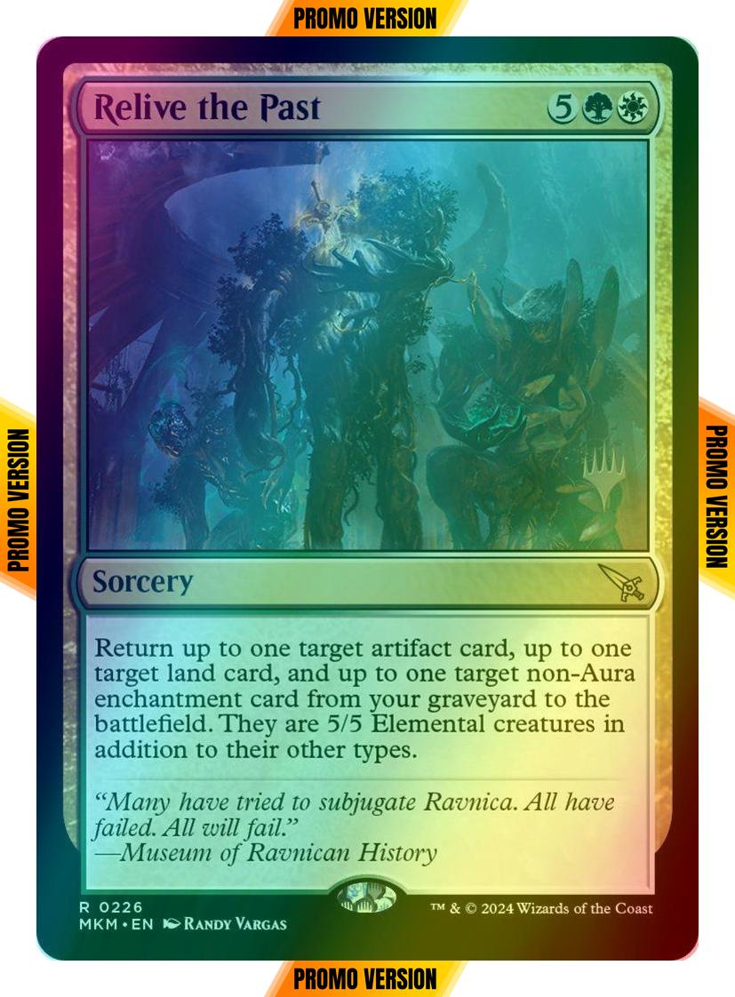 Relive the Past [226p] [Promo Pack] [Murders at Karlov Manor: Promos] [Foil]