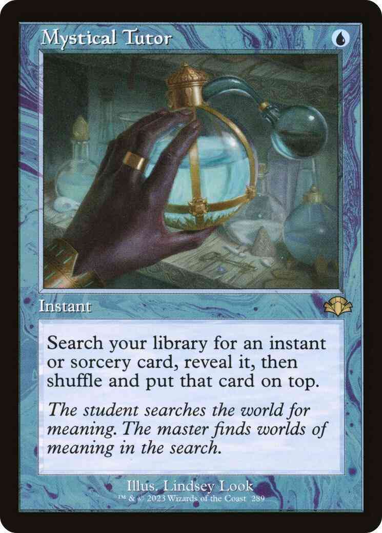 Mystical Tutor [289] [Retro Frame] [Dominaria Remastered] [Non-Foil]