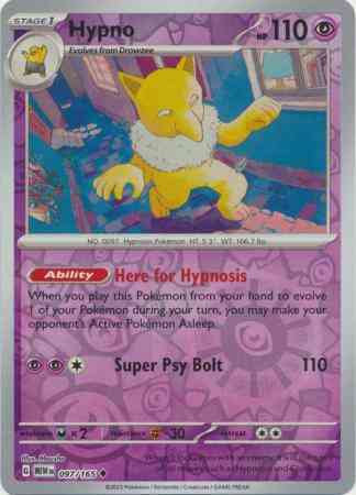 Hypno - 097/165 - Uncommon [sv035-097] [Reverse Holo]