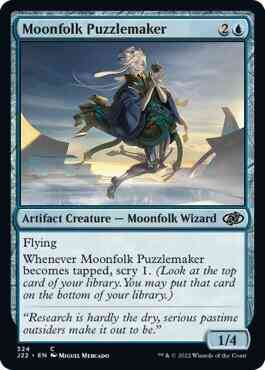 Moonfolk Puzzlemaker [324] [Jumpstart 2022] [Non-Foil]