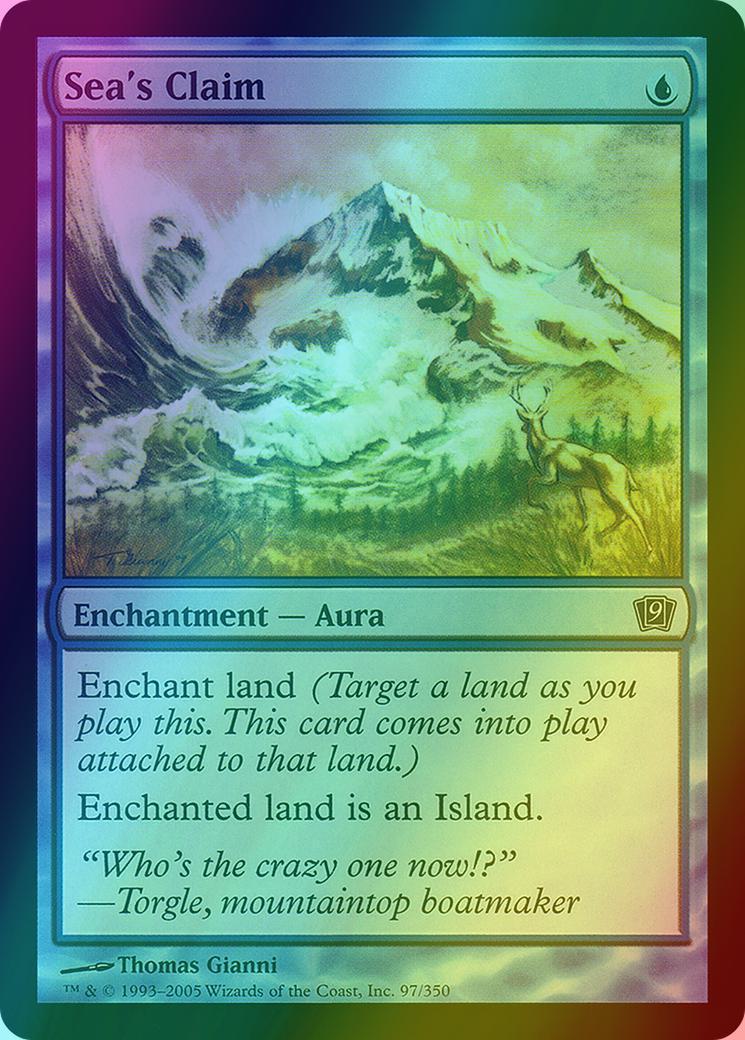 Sea's Claim [97x] [Ninth Edition] [Foil]