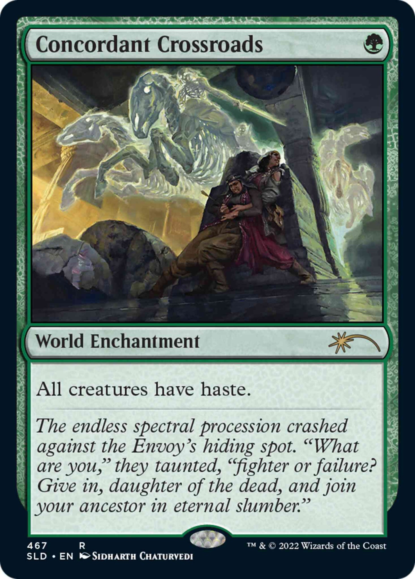 Concordant Crossroads [0467] [Sidharth Chaturvedi] [Secret Lair Drop] [Non-Foil]
