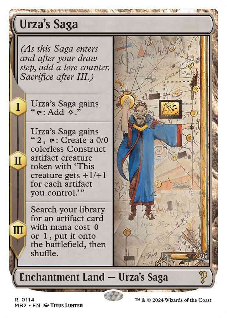 Urza's Saga [114] [White Border] [Mystery Booster 2] [Non-Foil]