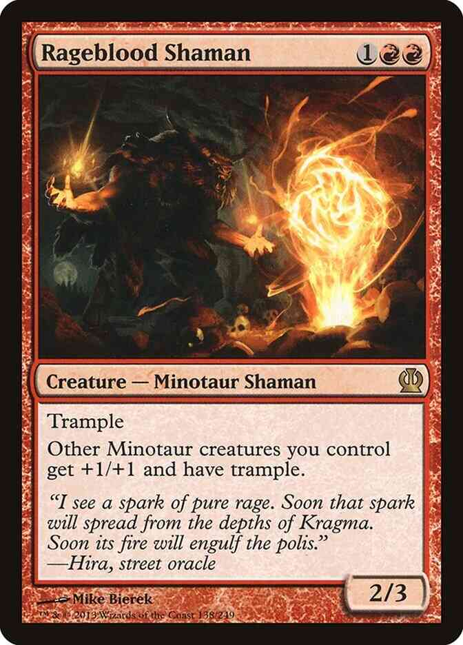 Rageblood Shaman [138] [Theros] [Non-Foil]