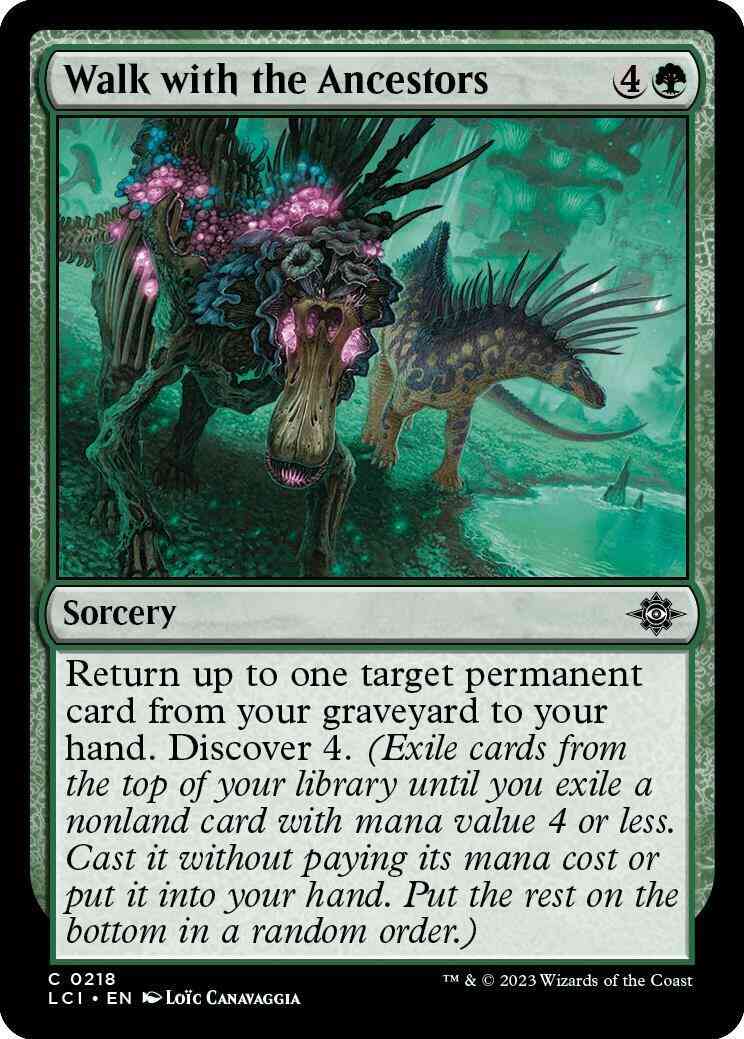 Walk with the Ancestors [218] [The Lost Caverns of Ixalan] [Non-Foil]