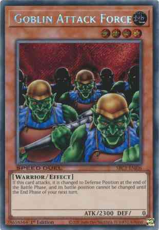 Goblin Attack Force - SBC1-ENI06 - Secret Rare - 1st Edition