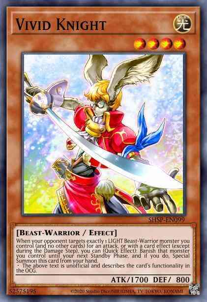 Vivid Knight - SHSP-EN099 - Rare - 1st Edition