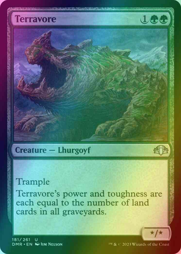 Terravore [181] [Dominaria Remastered] [Foil]