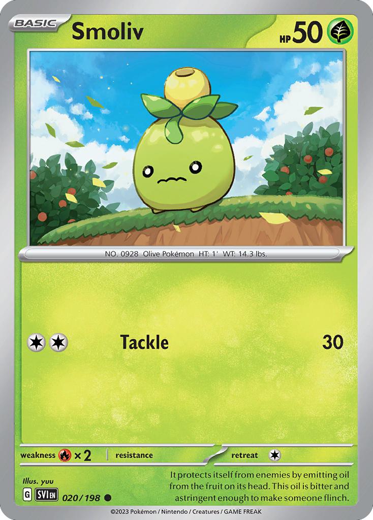 Smoliv - 020/198 - Common [sv01-020] [Non-Holo]