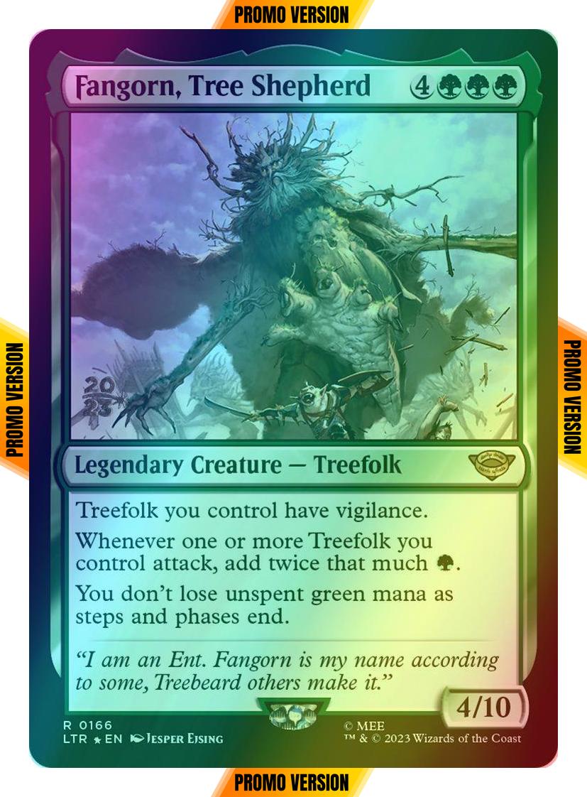 Fangorn, Tree Shepherd [166s] [Prerelease] [The Lord of the Rings: Tales of Middle-earth: Promos] [Foil]