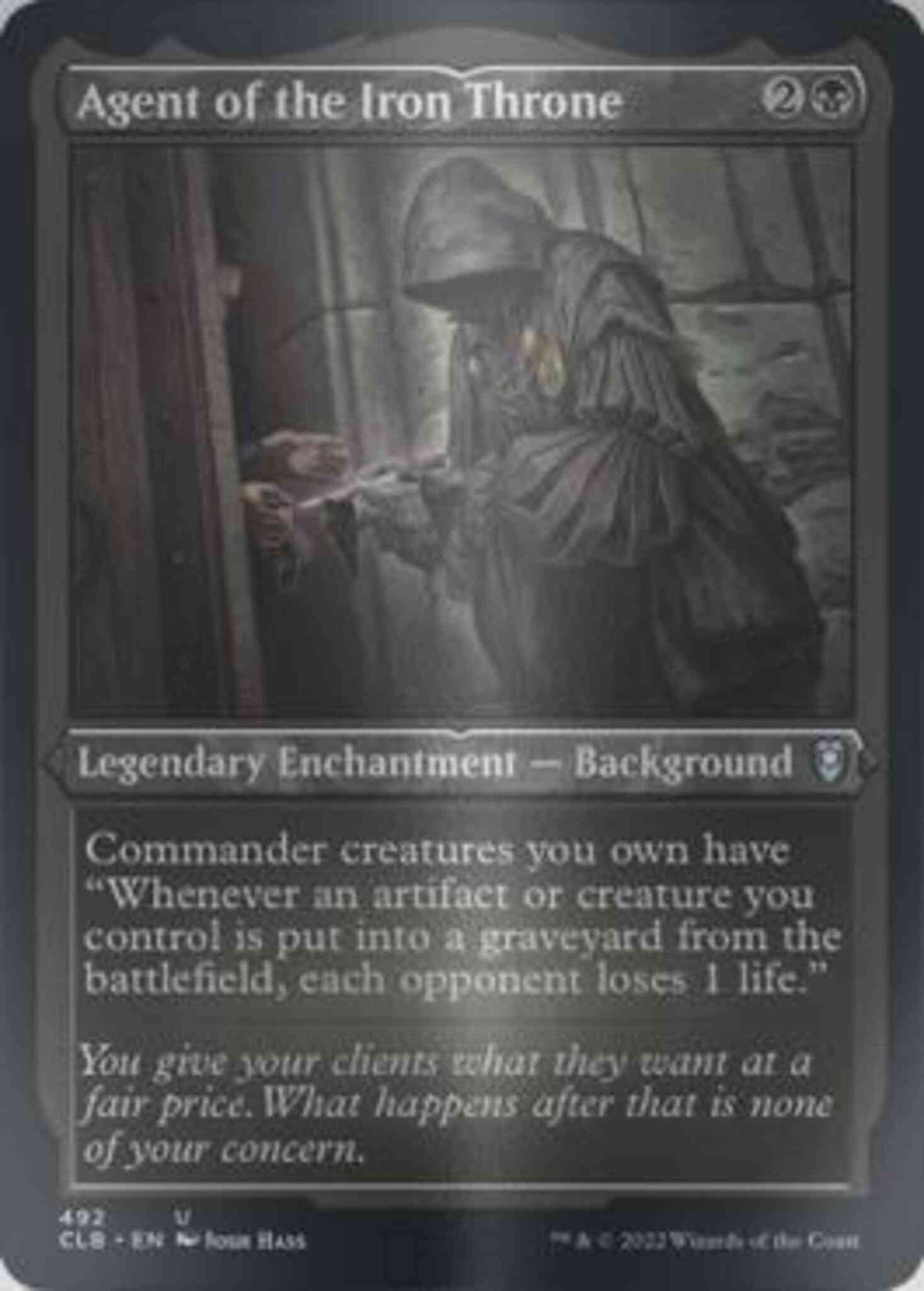 Agent of the Iron Throne [492] [Commander Legends: Battle for Baldur's Gate] [Etched Foil]