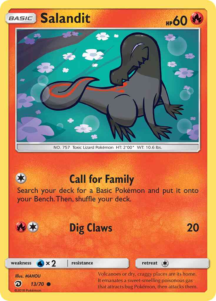 Salandit - 13/70 - Common [sm75-13] [Non-Holo]