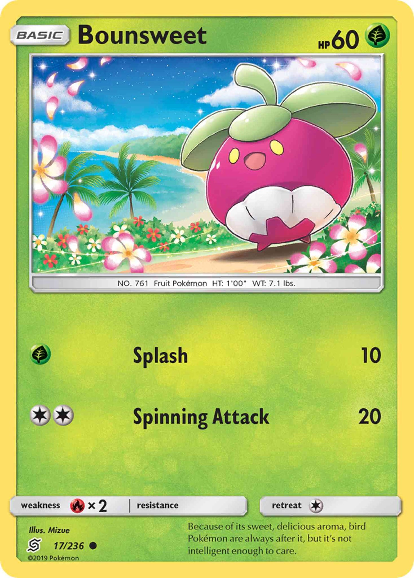 Bounsweet - 17/236 - Common [sm11-17] [Non-Holo]