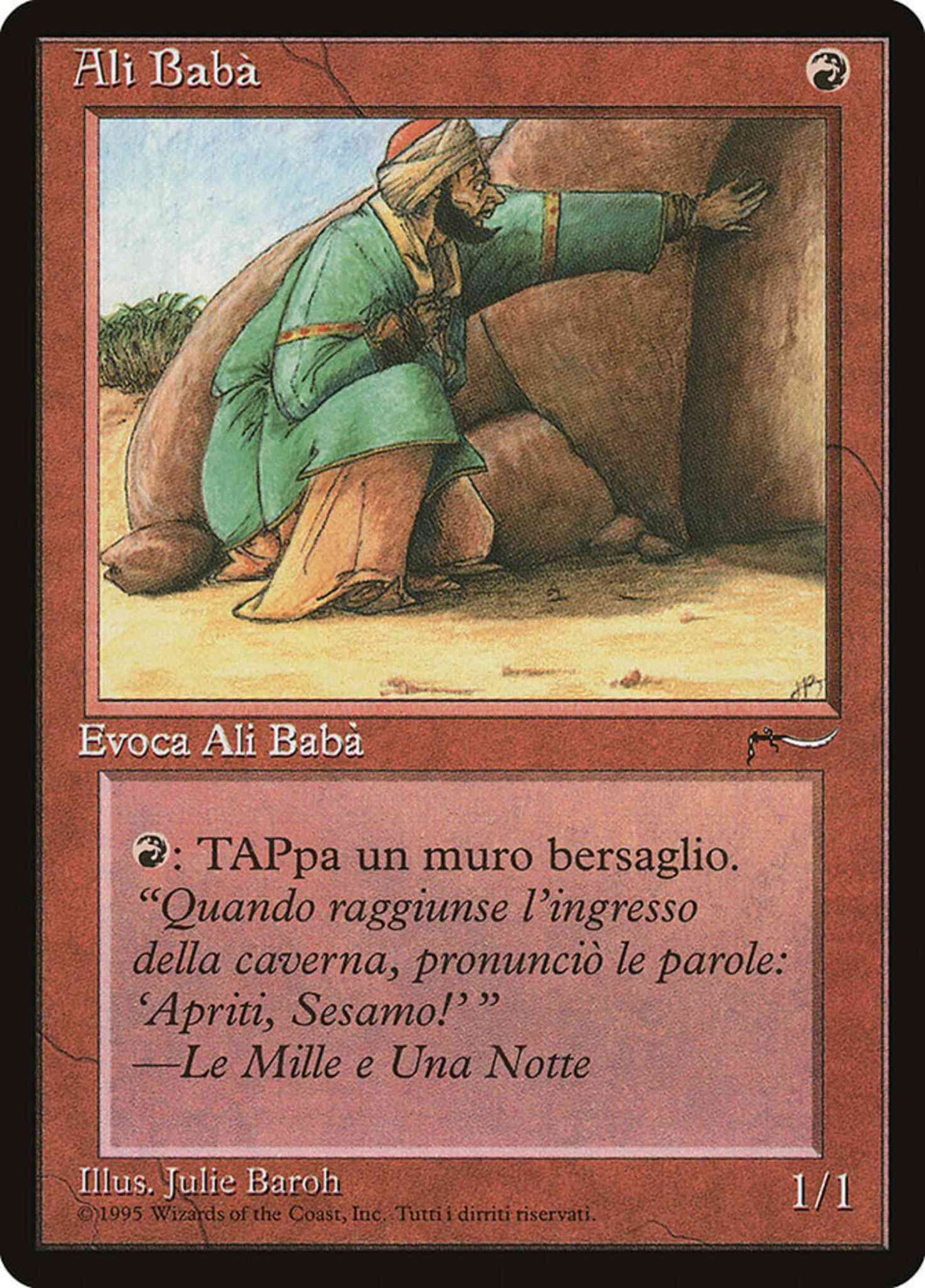 Ali Baba - Italian [71] [Rinascimento] [Non-Foil]