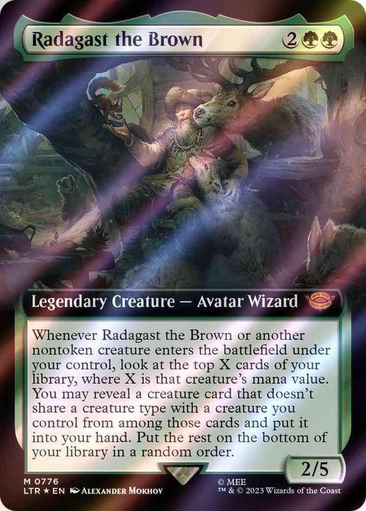 Radagast the Brown [776] [Extended Art] [The Lord of the Rings: Tales of Middle-earth] [Surge Foil]