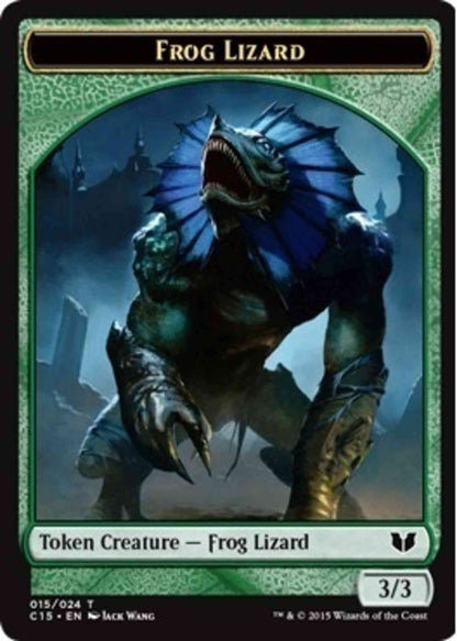 Frog Lizard Token (15) // Germ Token (07) [Commander 2015 Tokens] [Non-Foil]